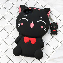 Load image into Gallery viewer, 3D Cartoon Soft Silicone Phone Case For iPhone