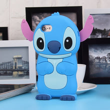 Load image into Gallery viewer, 3D Cartoon Soft Silicone Phone Case For iPhone