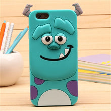 Load image into Gallery viewer, 3D Cartoon Soft Silicone Phone Case For iPhone