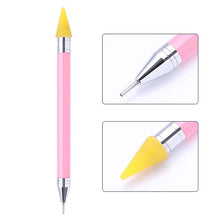 Load image into Gallery viewer, Dual-ended Nail Dotting Pen Crystal Beads